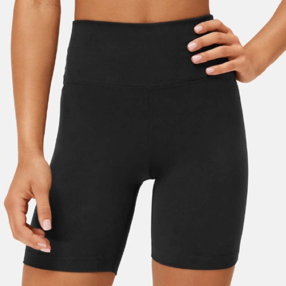 Outdoor Voices Black High Waisted 7” Biker Shorts